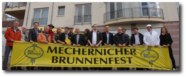 Orga-Team Brunnenfest Mechernich